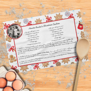 Family Recipe Holiday Baking Kerstkoekjes Theedoek