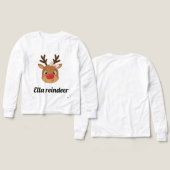 Family Reindeer Matching Mugs (Voorkant /achterkant)