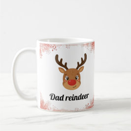 Family Reindeer Matching Mugs Koffiemok
