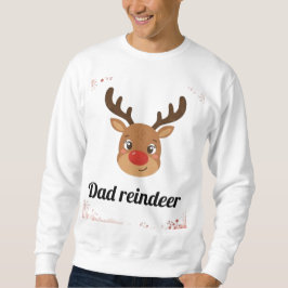 Family Reindeer Matching Mugs Trui