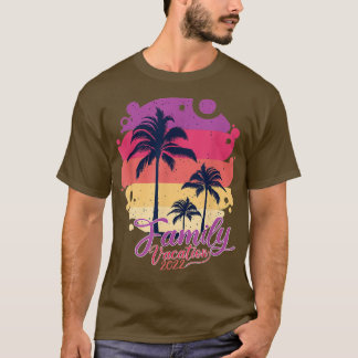Family Reunion 2022 Family Cruise Family Vacation  T-shirt