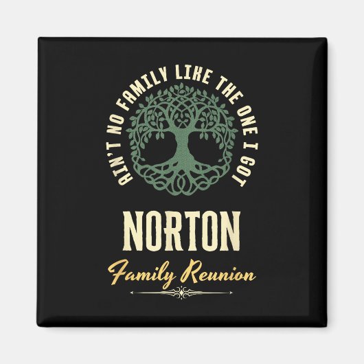 Family Reunion 2025 Matching Design - Norton  Magneet (Voorkant)