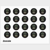 Family Reunion 2025 Matching Design - Norton  Ronde Sticker (Vel)