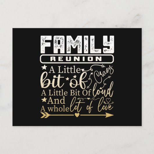 Family Reunion A Little Bit Of Crazy Briefkaart (Voorkant)