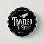 Family Reunion Award , de oudste Ronde Button 5,7 Cm (Voorkant)