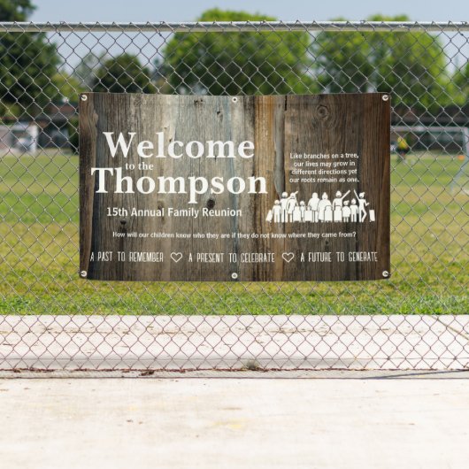 Family Reunion Banner (Insitu)