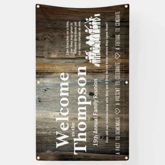 Family Reunion Banner (Verticaal)