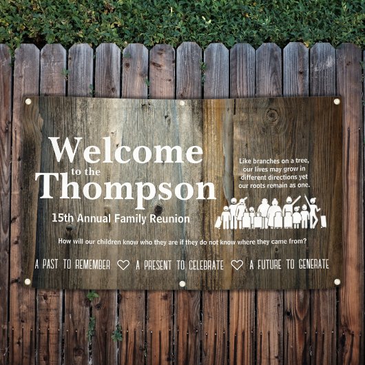 Family Reunion Banner