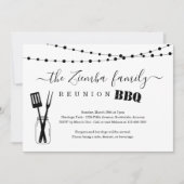 Family Reunion BBQ Uitnodiging (Voorkant)