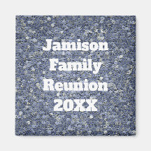 Family Reunion Blue Gray Mosaic Tegel Keepomwille