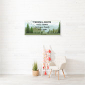 Family Reunion Bossen Scene Spandoek (Insitu)