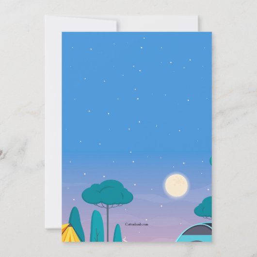 Family Reunion Camping  Kaart (Achterkant)