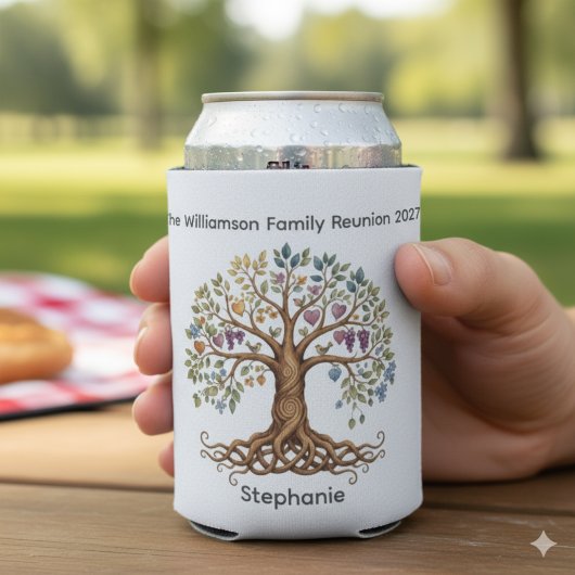 Family Reunion Can Cooler – Roots & Branches