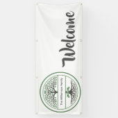 Family Reunion Celebration Spandoek (Verticaal)