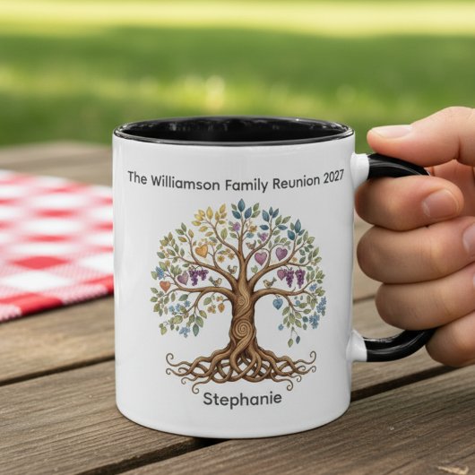 Family Reunion Coffee Mug – Roots & Branches Mok