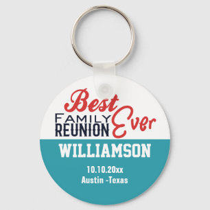 Family Reunion Cruise Keepomwille Monogram Memento Sleutelhanger