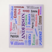 Family Reunion Dazzling Word Cloud Legpuzzel (Verticaal)