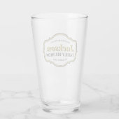 Family Reunion Event Party Souvenir Pint Glass Glas (Achterkant)