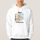 Family Reunion Faded Foto  Palms Keepomwille Hoodie (Voorkant)