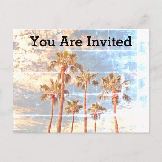 Family Reunion Faded Island  Foto nodigt uit Briefkaart (Voorkant)