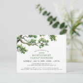 Family Reunion Family Tree Branch Briefkaart (Staand voorkant)