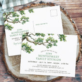 Family Reunion Family Tree Branch Briefkaart