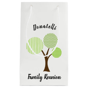 Family Reunion Favor Souvenir Gift Klein Cadeauzakje