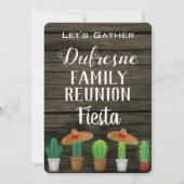 Family Reunion Fiesta Kaart (Voorkant)