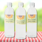 Family Reunion Flora Waterfles Etiket