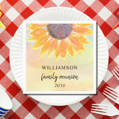 Family Reunion Floral Servet