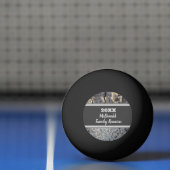 Family Reunion Games Snakeskin Pattern Gray Mosaic Pingpongbal (Net)