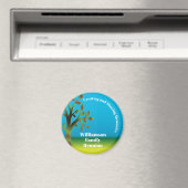 Family Reunion Gathering Memory Family Tree Magneet (Insitu (Vaatwasser))