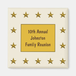 Family Reunion Gold Star Keepomwille Annual Big Ev Magneet