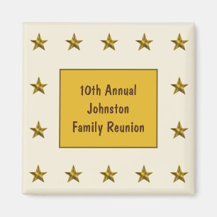 Family Reunion Gold Star Keepomwille Annual Big Ev Magneet