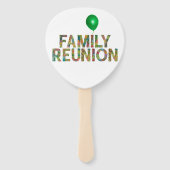 Family reunion handwaaier (Achterkant)