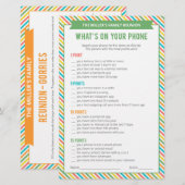 Family Reunion Ice Breaker 2 in 1 games (Voorkant / Achterkant)