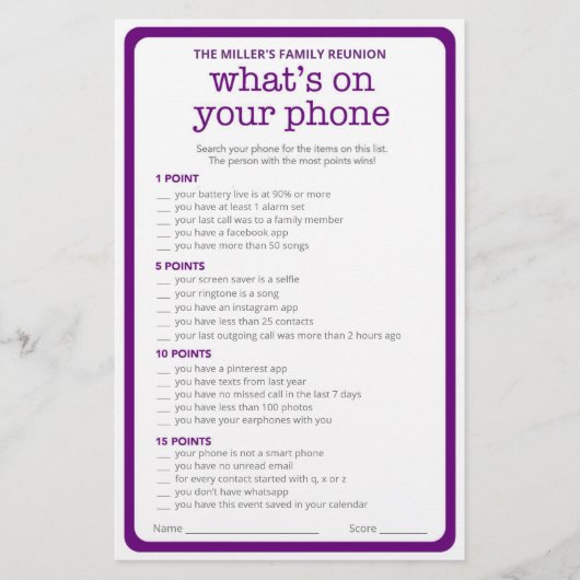 Family Reunion Ice Breaker 2 in 1 games (Voorkant)