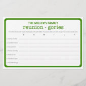 Family Reunion Ice Breaker 2 in 1 games (Achterkant)