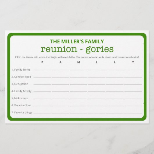 Family Reunion Ice Breaker 2 in 1 games (Achterkant)