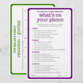 Family Reunion Ice Breaker 2 in 1 games (Voorkant / Achterkant)