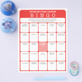 Family Reunion Ice Breaker 2 in 1 games Flyer (Enkel)