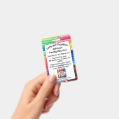 Family Reunion Invitation Badge (Handheld)