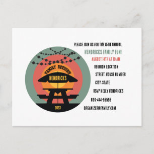 Family Reunion Invitation Briefkaart