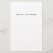 Family Reunion Invite Flyer (Achterkant)