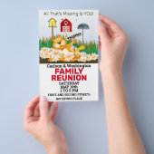 Family Reunion Invite Flyer (Hand)