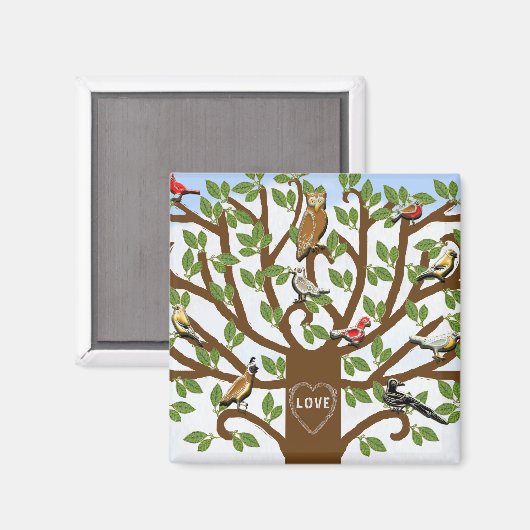 Family Reunion Keepomwille Gifts magnet (Voorkant / Achterkant)