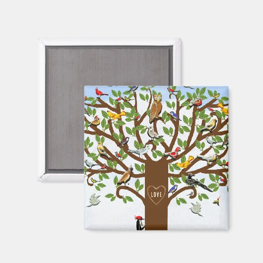 Family Reunion Keepomwille Gifts magnet (Voorkant / Achterkant)