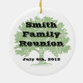 Family Reunion Keepomwille Keramisch Ornament (Achterkant)