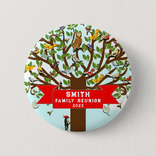 Family Reunion Keepomwille Ronde Button 5,7 Cm