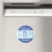 Family Reunion Keepomwille Souvenir Circle Magnet (Insitu (Vaatwasser))